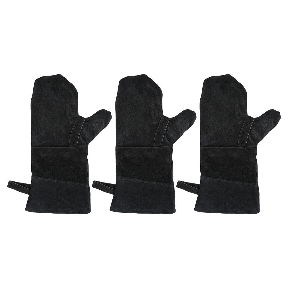 3Pcs Heat Resistant Black Oven - đánh giá và giá Heat Resistant Glove